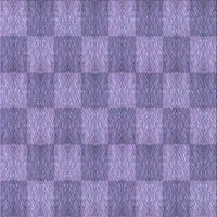 Ahgly Company Zatvoreni kvadrat uzorak ljubičaste mimoze Purple Područje prostirke, 5 'kvadrat
