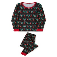 Peyakidsaa božićni pidžami set za porodičnu roditelj-dijete Xmas Pajamas Sleepsuits Nightwear