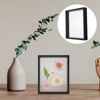 Clear Photo Frame stakleni okvir slike dvostrano za zidni i stolni prikaz Porodični pokloni
