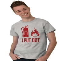 Izbacite vatrogasni vatrogasni vatrogasni grafički grafički majica Tees Brisco Marke L