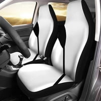 Set autohtove navlake Crni oar Universal Auto Front Seats Zaštitni za auto, suv limuzina, kamion