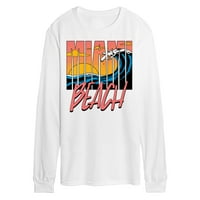 Plaža Miami - majica s dugim rukavima