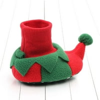 Binmer i zimske cipele za bebe Super Soft Soled plišane cipele za božićne poklone Toddler Cipele