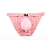 Zuwimk muns donje rublje, muški donji rub sportski hlađenje mrežica za performanse bikini ružičasta,