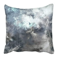 Surreal Cloudscape Sažetak tamno nebo sa sjajnim oblacima Fantazija sa rasvjetnim efektom jastučni jastučni jastuk