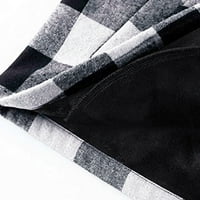 LisingTool vrhovi MENS jesen i zimska modna casual brusnica PLAJNI POKLONI PLUS Zipper Kompozitni kaput