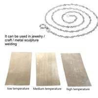 Srebrna ploča za lemljenje nakit za zavarivanje ploča za zavarivanje metala koji oblikovanje žigovanja