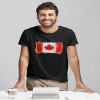 Bojicu četkica Canada zastava majica - Mumbe -image by Shutterstock, muško 3x-velika