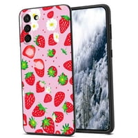 Strawberries - telefon, deginirani za Samsung Galaxy S22 + Plus Case Muške žene, Fleksibilan silikonski