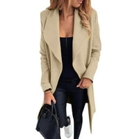 Blazer jakne za žene Ženska jakna s dugim rukavima čipka za majicu majica