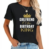 Djevojka rođendana King Boys bday party GI Modna ženska majica sa trendi otiscima - grafički teže za