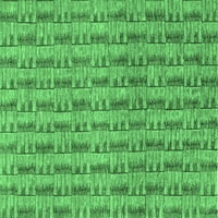 Ahgly Company Indoreni pravokutnik Sažetak smaragdno zeleni savremene prostirke, 2 '4 '