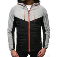 Symoidni muški kaputi i jakne - jesenska modna boja Podudaranje jakne džemper Ležerna jakna GREY XXL