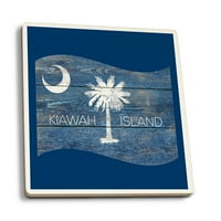 Ostrvo Kiawah, Južna Karolina, Rustikalna državna zastava Južne Karoline, Contour