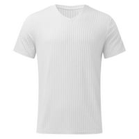 Zuwimk T majice za muškarce Grafički, super teški muški majica kratkih rukava bijela, m