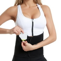 Traka za struk za ženski struk trimer težine mršavljenje trenita za fitnes za podršku Pojave sa džepom