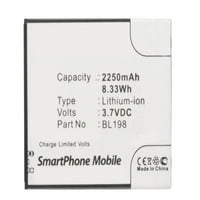 Baterije n Dodatna oprema BNA-WB-l mobitel baterija - Li-Ion, 3,7 V, mah, baterija ultra visokog kapaciteta