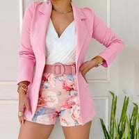 Baycosin Ženske kratke hlače Outfits Dressingy Suits Ljeto Ležerne prilike Modne postavite Top kratke