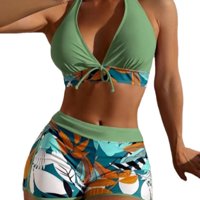 Bikini set ženski bikini set Halter podstavljeni gornji kravata bočna dna brazilska stila veličine od