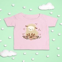 Slatka majica janjetine za bebe, dojenčad -image by shutterstock, mjeseci
