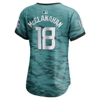 Ženska Nike Shane McClanahan Teal American League MLB All-Star Game Limited Jersey