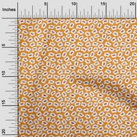 Onuone pamučni dres narančasti tkanini cvjetni opseg priključaka Ispisuje šivanje tkanine sa dvorištem