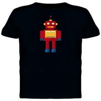 Crvena slatka robotska majica Muškarci -Mage by Shutterstock, muški XX-Large