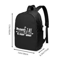 Noge Away molimo ruksak lagani laptop ruksak za laptop Daypack za školu putovanja Žene Djevojke