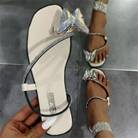 Sandale Ženske papuče za žene Žene Ljetne papuče Kristalne leptirske sandale Otvorene nožnije prozračne