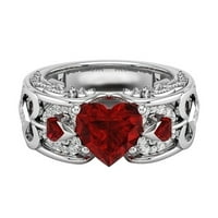 Pgeraug pokloni za žene zaljubljeni zaljubljeni za angažman vjenčani prsten u obliku prstena u obliku