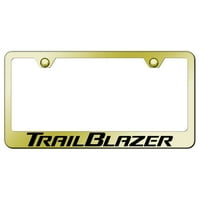 Chevy Trailblazer Laser Etched Logo Okvir za licencu od nehrđajućeg čelika