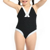 Obiteljski kupaći kostim za majkursku kćer, ljetni kupaći kostimi V-izrez za plažu na planu na dali