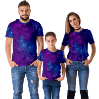 Zvjezdana neba za odrasle majica za odrasle Modni softverski dizajn Vrh za odrasle za zabavu
