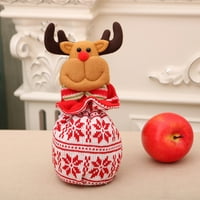 Heiheiup božićne lutke torbe Candy torbe Svečane torbe za crtanje Pokloni Santa dječje punilo za punjenje