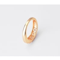 CHAOLEI Prsten za žene Trendy cirkonia za žensku djevojku Jednostavne bendove minimalistički nakit za