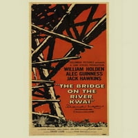 Most na rijeci Kwai Movie Poster Print - artikl movgd2882