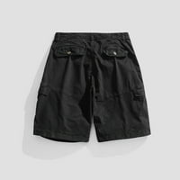 CLLIOS muške kratke hlače opuštene fit multi džepove Hraštači Radovi Vojne kratke hlače Prozračne pješačke
