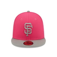 Muška nova Era Pink San Francisco Giants Dvotonska boja 59Fifty ugrađeni šešir