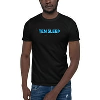 Plava deset majica s kratkim rukavima za spavanje po nedefiniranim poklonima