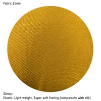 Plus size extra visok ženski Strechy okrugli dekolte sa dugim rukavima Saffron Glow Line Sleek Maxi