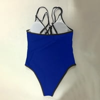 Vedolay Plus veličina Jedan kupaći kostim za žene Žene One Retro U Back kupaći kupaći kostim Tržni upravljački