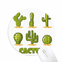 Sukulenti uzorni kaktus uzorak mozga za miša udobna igra uredski mat