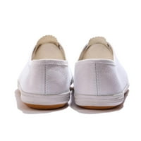 Sawvnm ženske casual sandale teniske cipele sa udobnim poklonom ravnog dna za odrasle bijelo SAD: 4.5