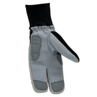 Odrasli muška zvezdica XC 3. Split rukavice, boja: crna srebrna, veličina: s