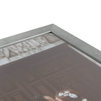 ArttoFrames prigušeni hladan srebrni okvir za slike, srebrni MDF okvir postera
