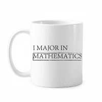 Citat I Major u matematici Šol Pottery Cerac kafe Porcelanski čas