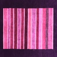 Ahgly Company Zatvoreni pravokutnik Sažetak Ružičasti modernim prostirkama, 8 '10'