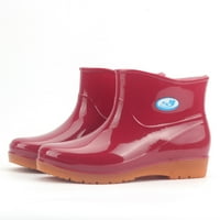 Slobodno vrijeme ženske cipele sa niskim petelom, vodootporne u srednjim cijevima kišne čizme Veličina