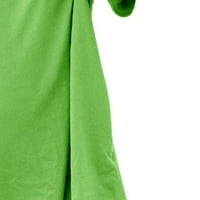 Puntoco Plus Veličina vrhova, ženska majica s kratkim rukavima TOP bluza Green 4