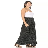 Reg i Plus size Maxi suknje za žene duge suknje sa džepovima SwimcoverUp, SwimcoverUp, noćni izlazak,